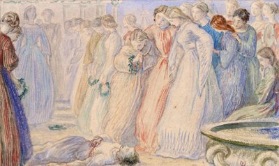 イフィスとアナクサレテ 19世紀後半 作： John Everett Millais