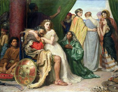 エフタ 作： John Everett Millais