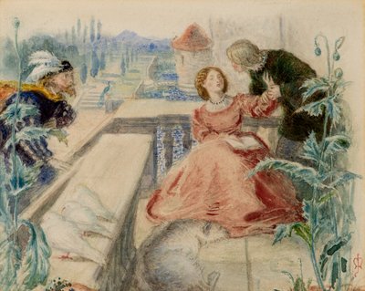 恋人の発見 作： John Everett Millais
