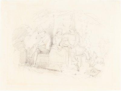 ツリーの下の恋人 作： John Everett Millais