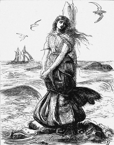 マーガレットウィルソン、1862 作： John Everett Millais