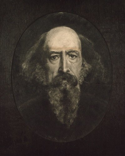 アルフレッドの肖像、テニソン卿 1809 ～ 1892 年。 作： John Everett Millais