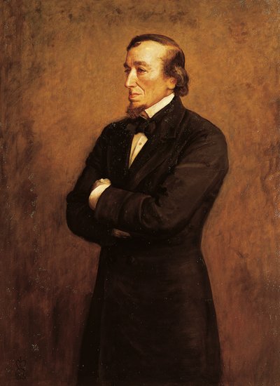 ビーコンズフィールド伯爵ベンジャミン・ディズレーリの肖像（絵画 作： John Everett Millais