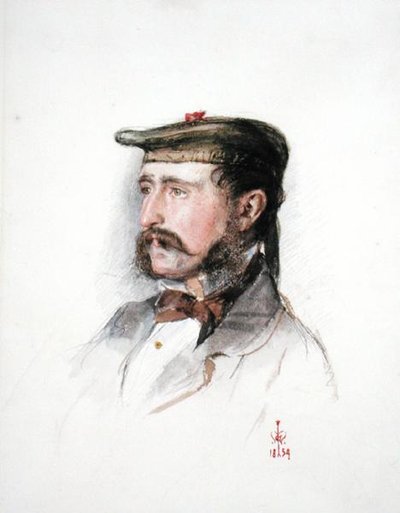 ウィリアム・モンテイスの肖像 作： John Everett Millais