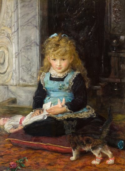 長靴を履いた猫 作： John Everett Millais