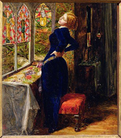 堀のあるグランジのマリアナの研究（MAK 618を参照） 作： John Everett Millais