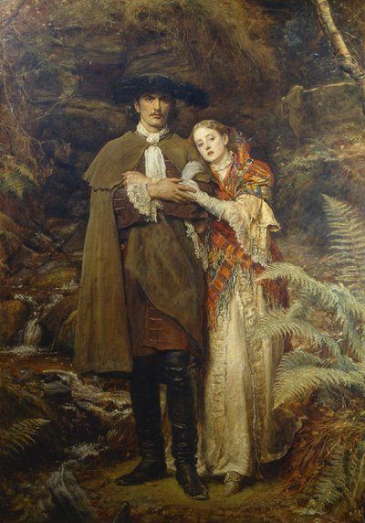 ランマームーアの花嫁 作： John Everett Millais