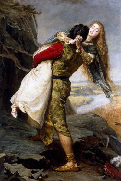 愛の王冠 作： John Everett Millais