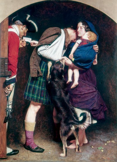 リリースの注文、1746、1852-1853 作： John Everett Millais