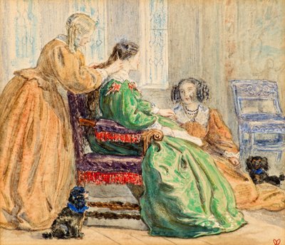 トイレットペーパー 作： John Everett Millais