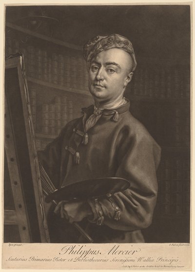 フィリップ・メルシエ 作： John Faber II after Philip Mercier