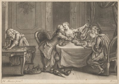 放蕩息子と娼婦 作： John Faber the younger