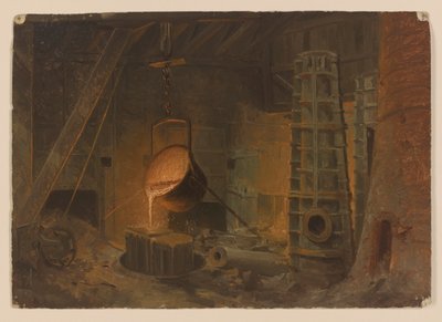 West Point Foundry、コールドスプリング、ニューヨーク 作： John Ferguson Weir