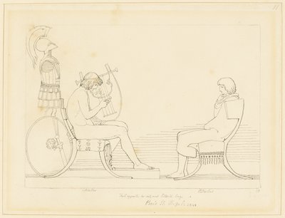 アキレスとパトロクロス 作： John Flaxman