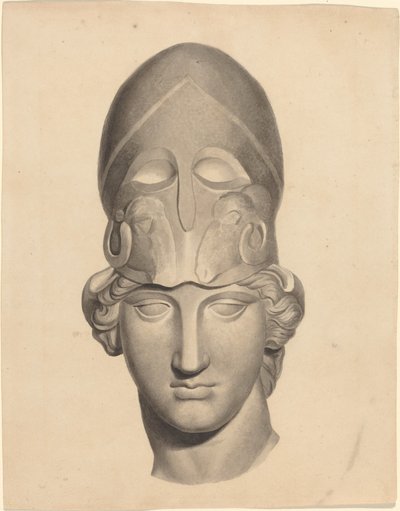 ヘルメット付きアンティークヘッド 作： John Flaxman