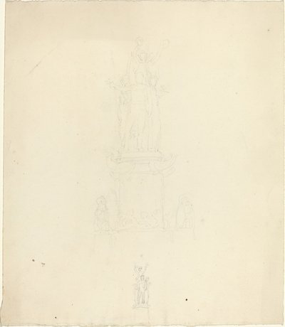 記念碑または金工のデザイン 作： John Flaxman