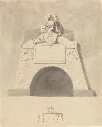 モニュメントのデザイン 作： John Flaxman