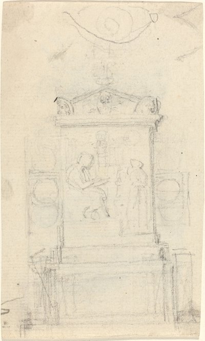 ジョセフ・ウォートン博士の墓のデザイン 作： John Flaxman