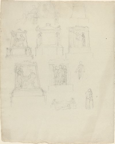 モニュメントのデザイン 作： John Flaxman