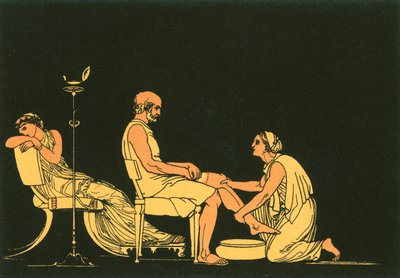 ユーリクレアがユリシーズを発見 作： John Flaxman