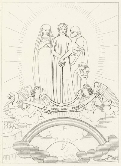 信仰、希望、慈善 作： John Flaxman