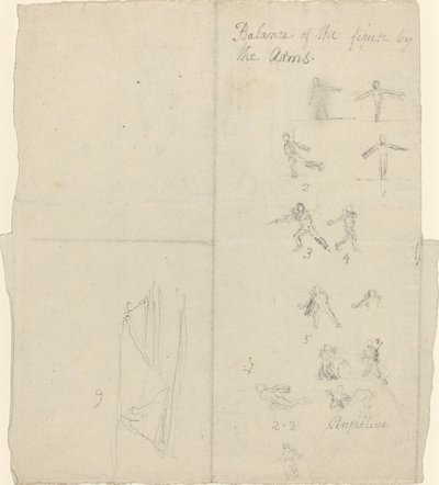 バランスとパースペクティブを示す図 [直訳] 作： John Flaxman