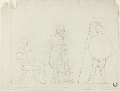 ヘクター・チディン・パリ 作： John Flaxman