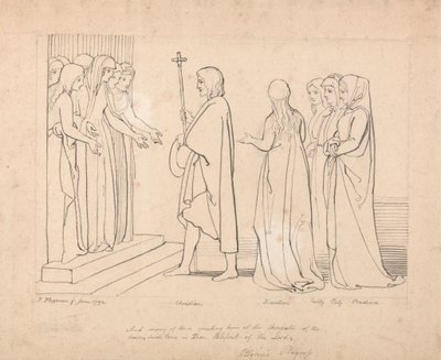 巡礼者の進歩への例え 作： John Flaxman