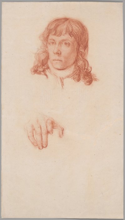 自画像 作： John Flaxman