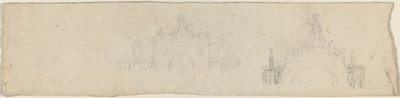 ブリタニアが乗った凱旋門の習作 [前後] 作： John Flaxman