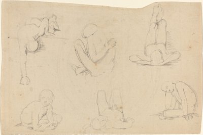 男性像の研究 作： John Flaxman