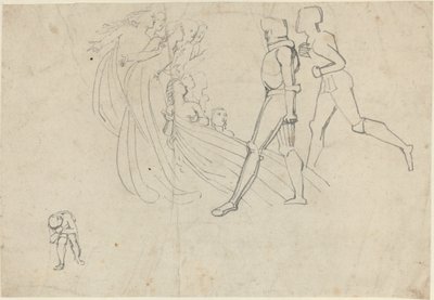 巡礼者の進歩のための研究（？） 作： John Flaxman