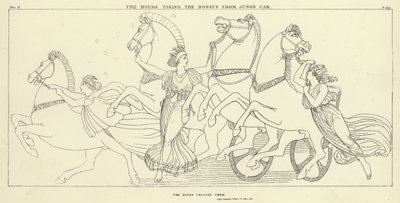 ジュノの車から馬を奪う時間 作： John Flaxman