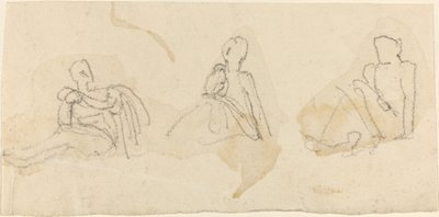 三人座像 作： John Flaxman