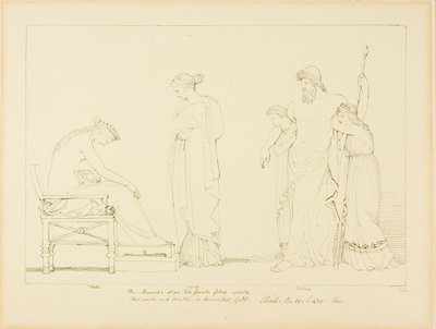バルカンとテティス 作： John Flaxman