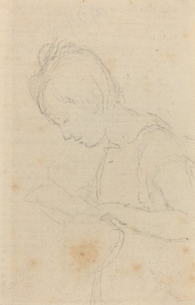 プロフィールの女性 作： John Flaxman