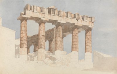 パルテノン神殿の東端と南端 作： John Foster