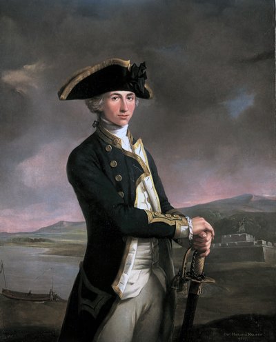 ホレイショ・ネルソン（1758-1805）の肖像 作： ジョン・フランシス・リゴー