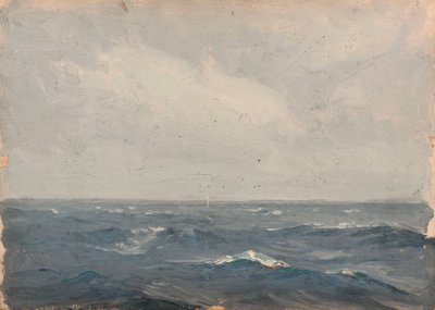 海景 1900年頃 油彩・キャンバス 作： John Fraser