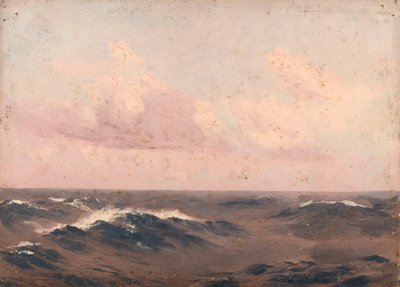 海景 1900年頃 油彩・キャンバス 作： John Fraser
