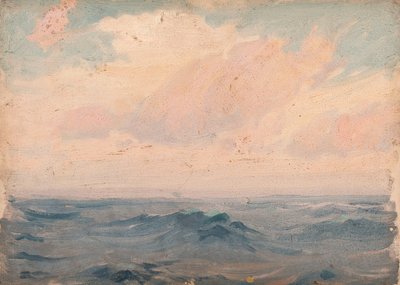 海景 1900年頃 油彩・キャンバス 作： John Fraser