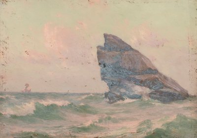 海景 1900年頃 油彩・キャンバス 作： John Fraser