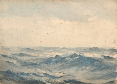 海景 1900年頃 油彩・キャンバス 作： John Fraser