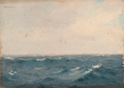 海景 1900年頃 油彩・キャンバス 作： John Fraser