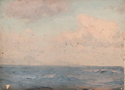 海景 1900年頃 油彩・キャンバス 作： John Fraser