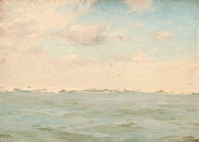 海景 1900年頃 油彩・キャンバス 作： John Fraser