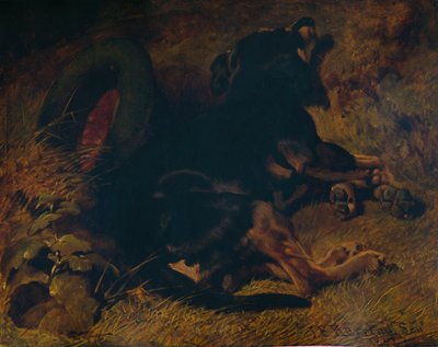 眠れる森の犬、1850、1935 作： John Frederick Hering