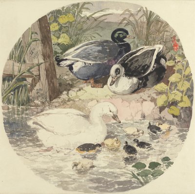 アヒル 作： John Frederick Herring