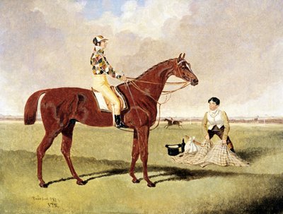 ディック・グッディソンが乗る「ベアフット 作： John Frederick Herring Jnr