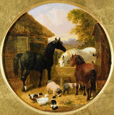 農場のシーン 作： John Frederick Herring Junior